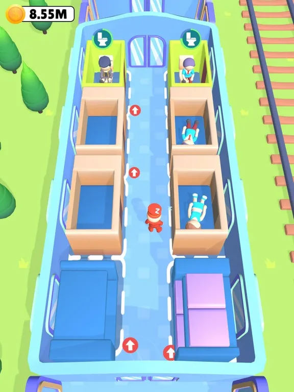 Capturas de tela do Train Venture 3D iPad 