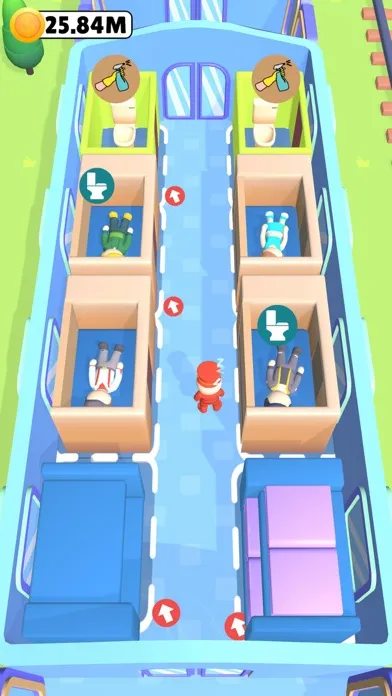 Capturas de tela do Train Venture 3D