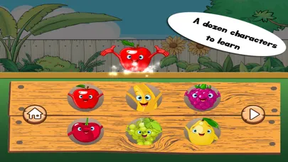 Captures d'écran de Spell & Play : Fruit Friends