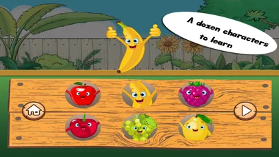 Captures d'écran de Spell & Play : Fruit Friends