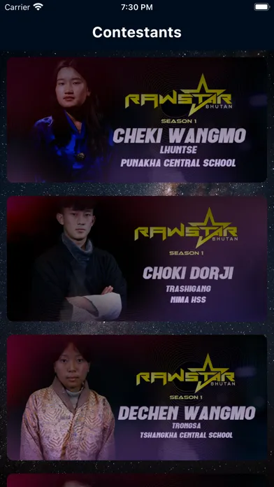 Captures d'écran de Rawstar Bhutan