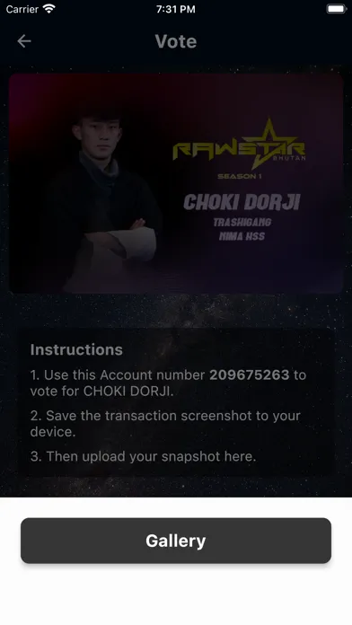 Captures d'écran de Rawstar Bhutan