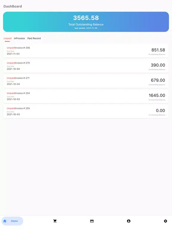 MyPOS iPad  স্ক্রিনশট