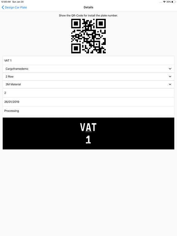 Capturas de pantalla de MY Plate Number Malaysia iPad 