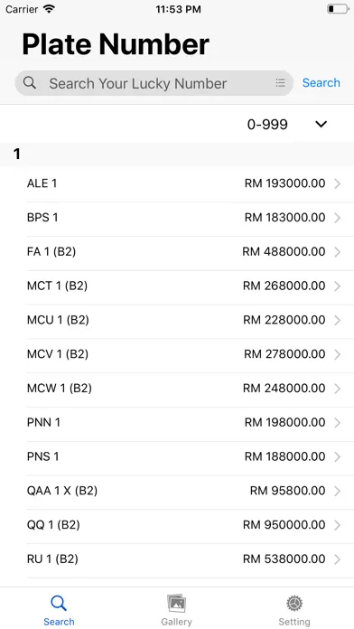 Capturas de pantalla de MY Plate Number Malaysia