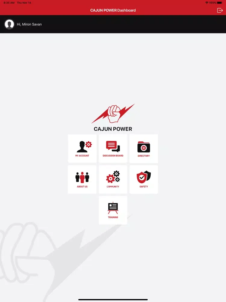Cajun Power APP iPad  Ekran Görüntüleri