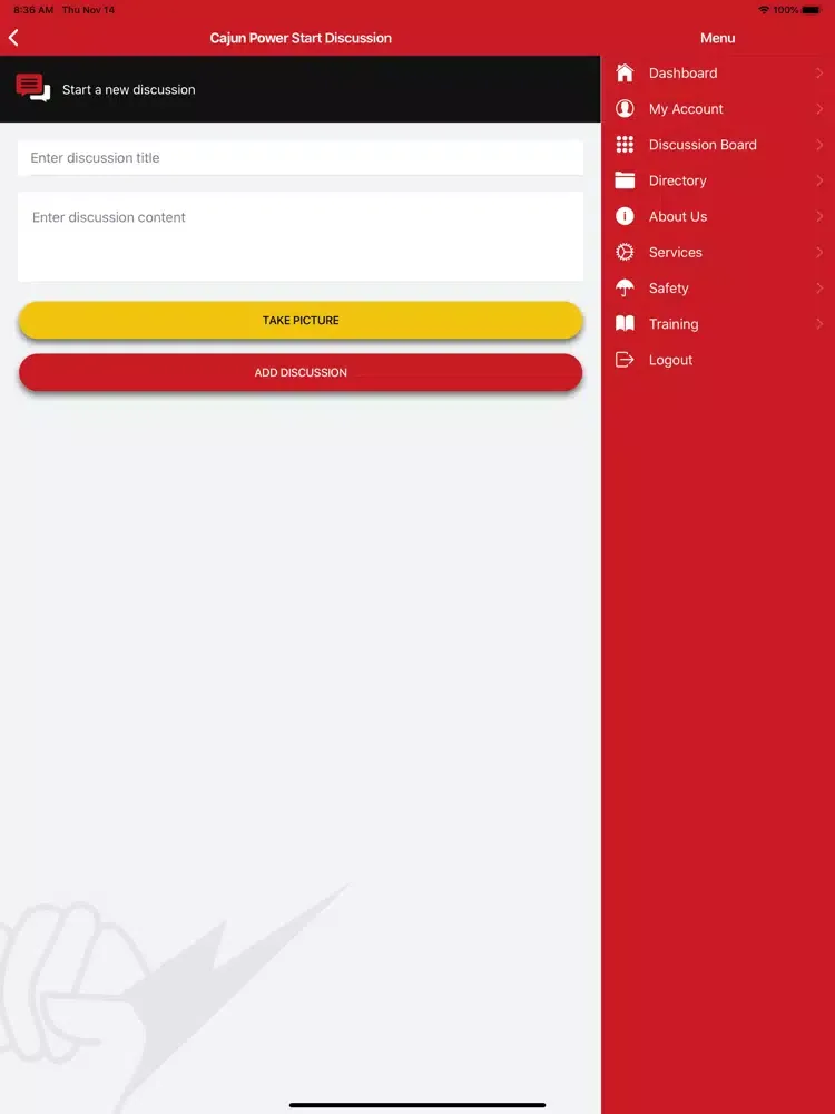 Cajun Power APP iPad  Ekran Görüntüleri