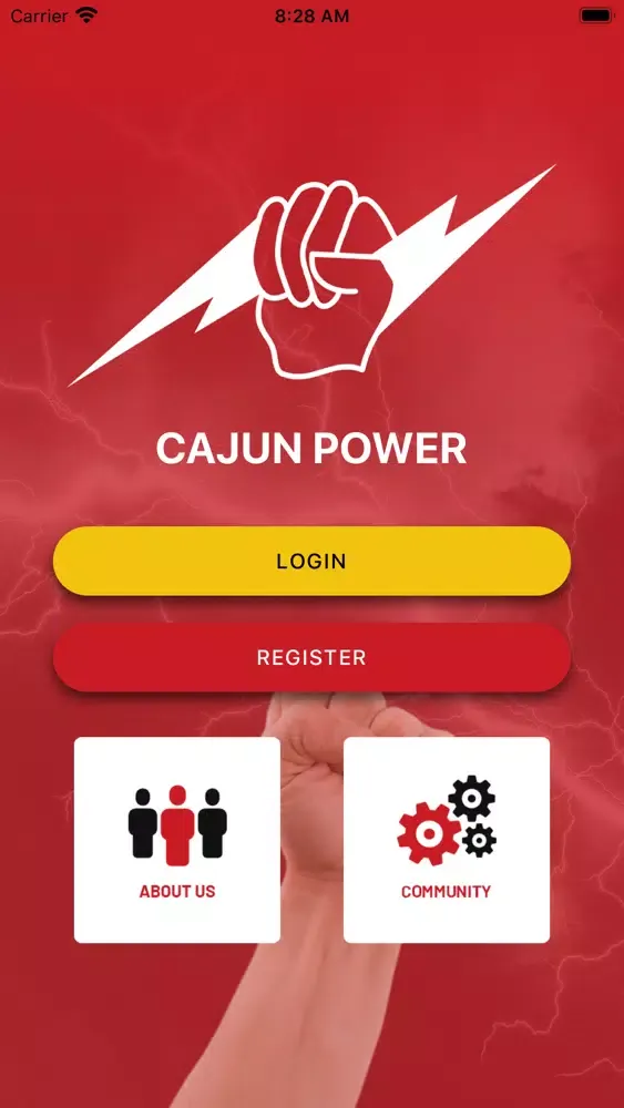 Cajun Power APP Ekran Görüntüleri