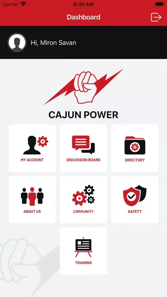 Cajun Power APP Ekran Görüntüleri