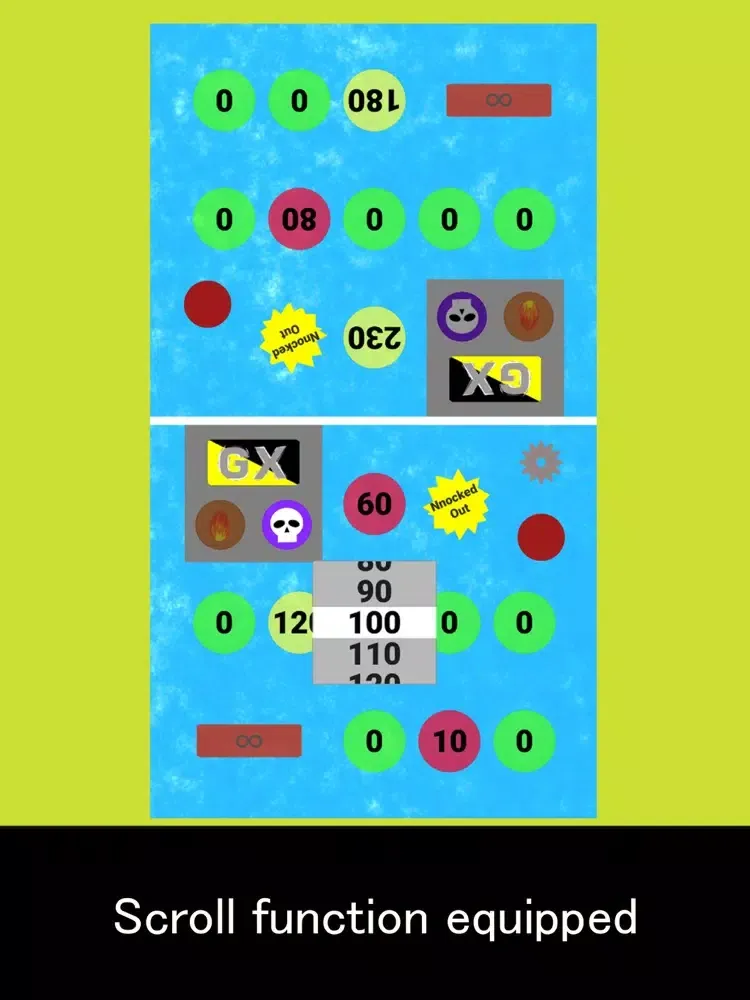 Damage Counter Checker iPad  Screenshots