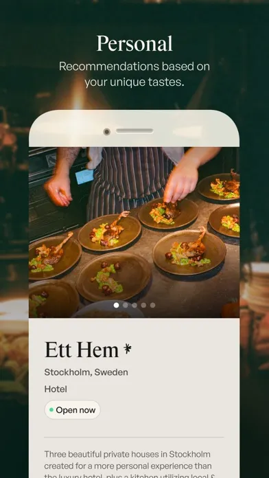 Zrzuty ekranu Places: Curated Discovery