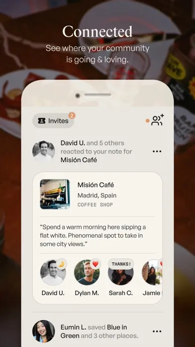 Zrzuty ekranu Places: Curated Discovery