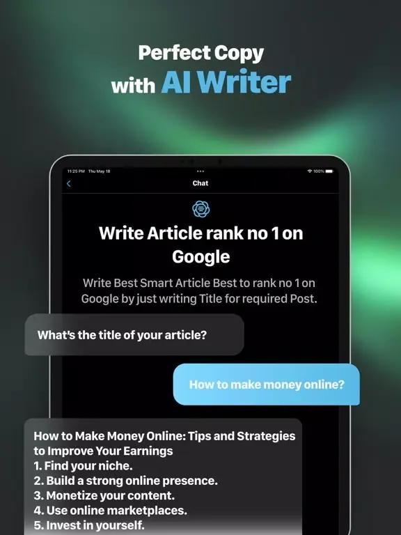 Prompt+ AI Prompt, Chatbot iPad  スクリーンショット