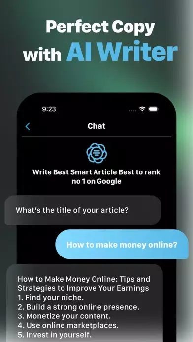 Prompt+ AI Prompt, Chatbot スクリーンショット