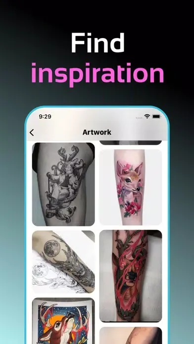 AI Tattoo Generator . Screenshots