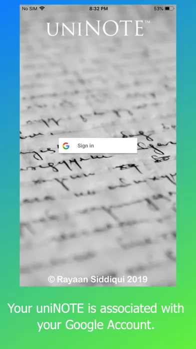UniNotes স্ক্রিনশট