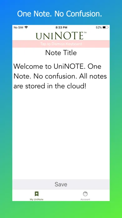 UniNotes স্ক্রিনশট