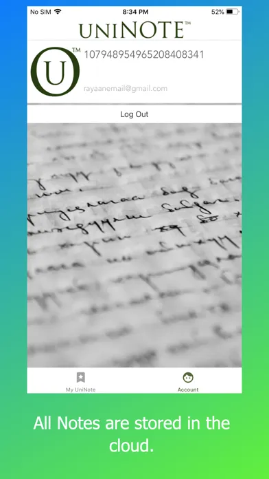 UniNotes স্ক্রিনশট