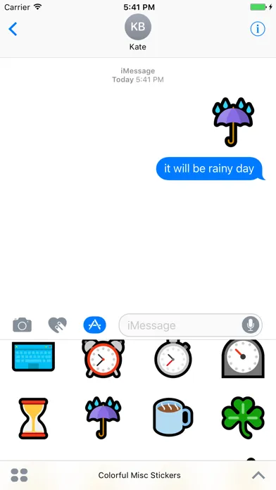 Colorful Misc Stickers应用截图