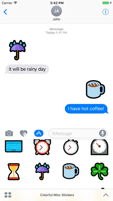 Colorful Misc Stickers应用截图