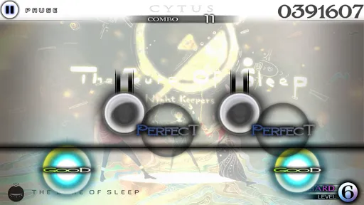 Capturas de tela do Cytus