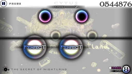 Capturas de tela do Cytus