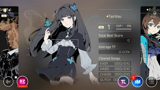 Screenshot di Cytus II