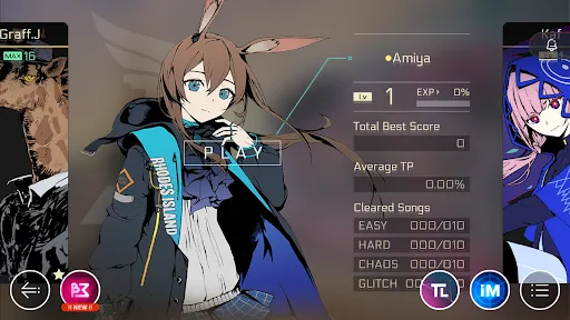 Screenshot di Cytus II