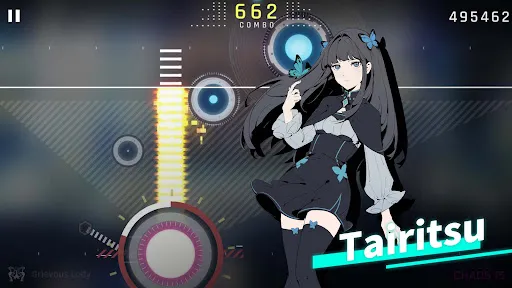 Screenshot di Cytus II
