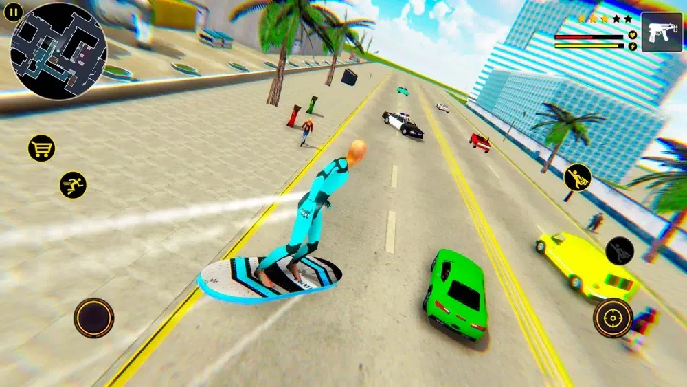 Captures d'écran de Amazing Rope Superhero games