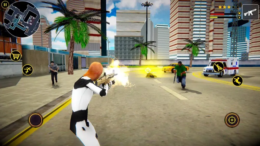 Captures d'écran de Amazing Rope Superhero games