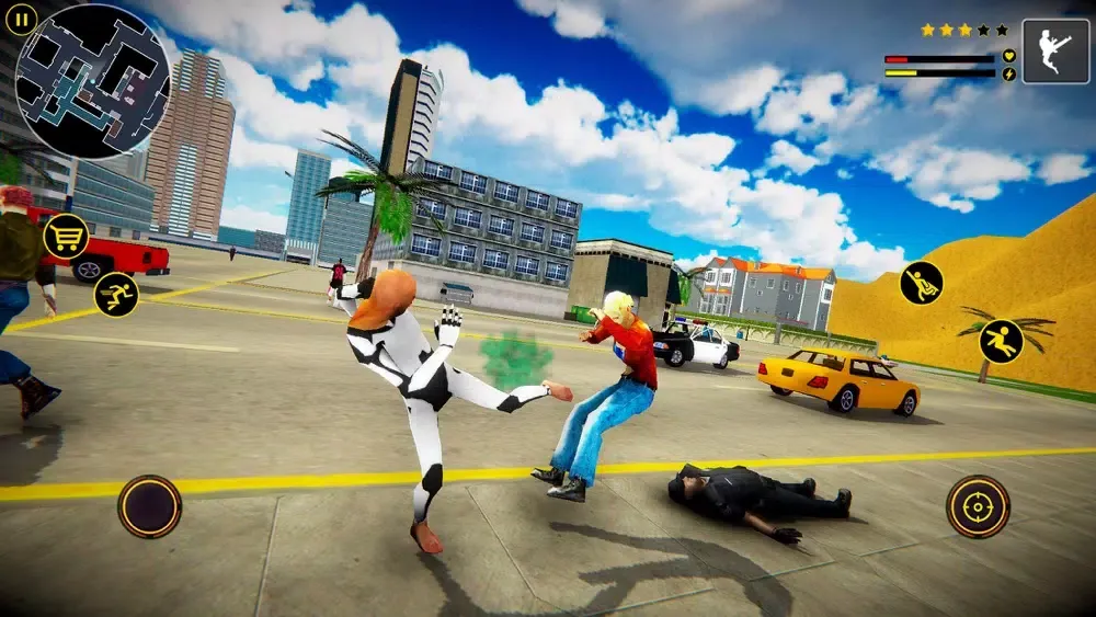 Captures d'écran de Amazing Rope Superhero games