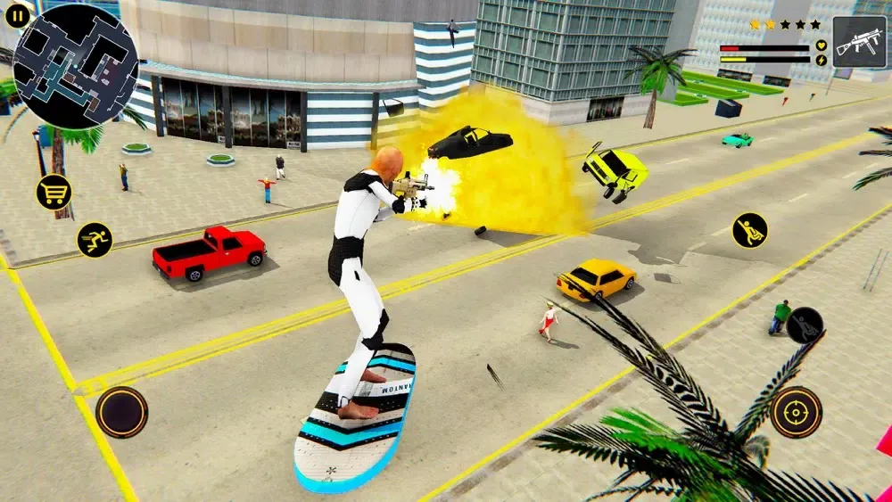 Captures d'écran de Amazing Rope Superhero games