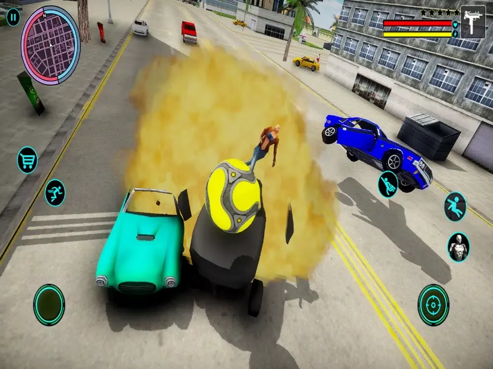 Tangkapan layar Soccer Robot Grand Superhero iPad 
