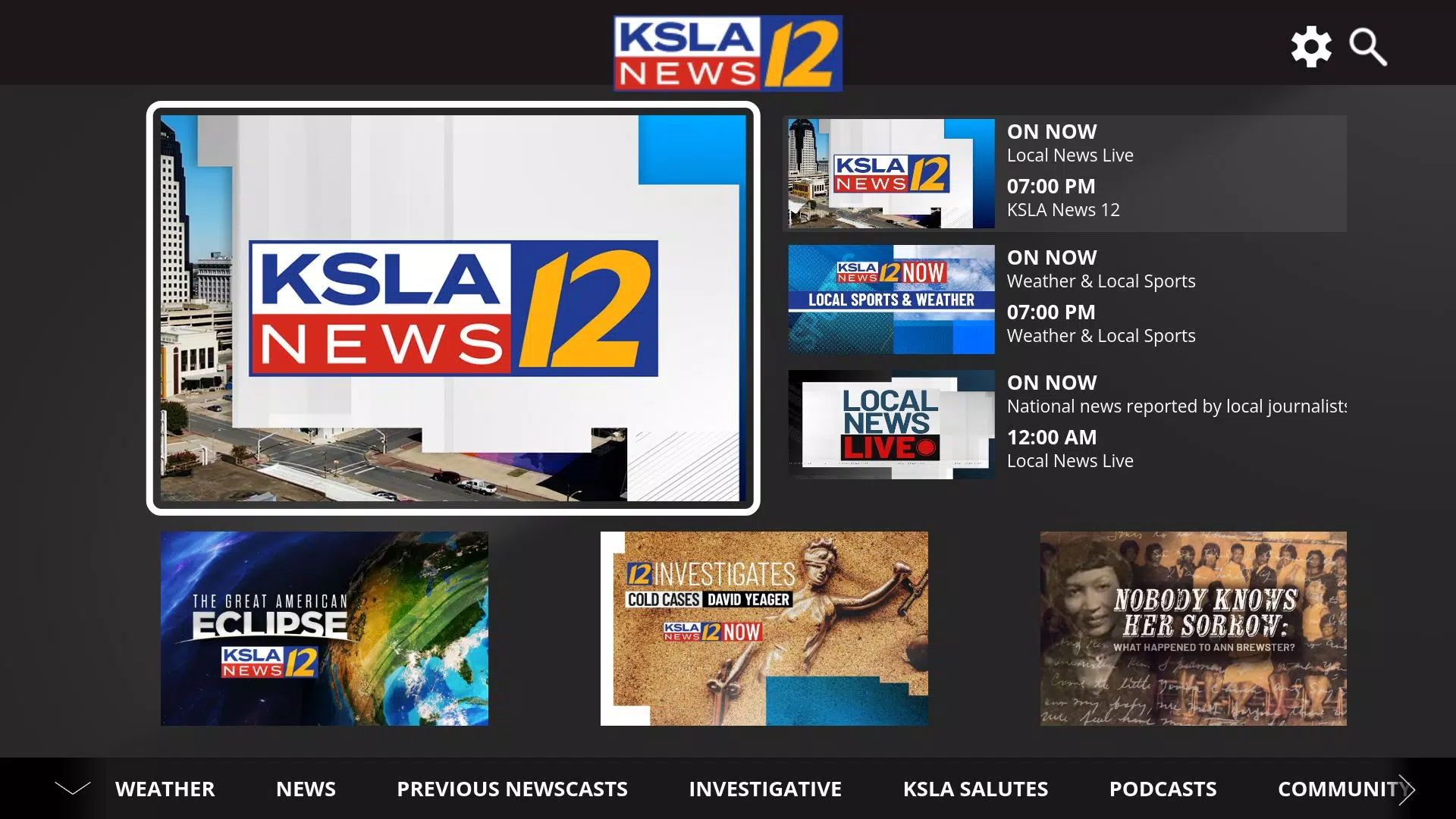 KSLA News 12 Screenshots