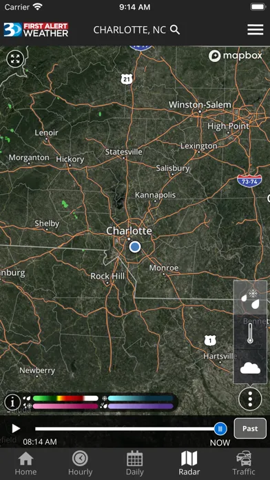 Скриншоты WBTV First Alert Weather
