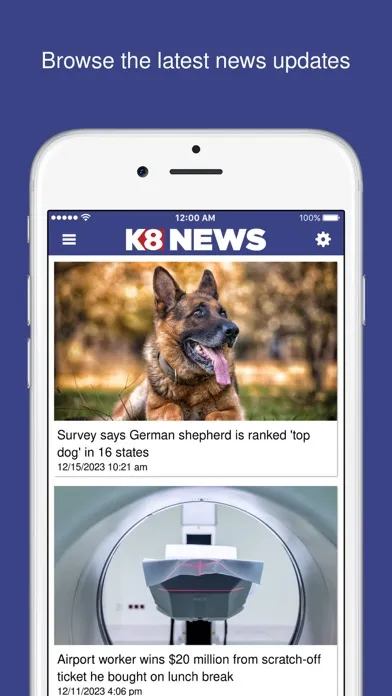 K8 News - KAIT स्क्रीनशॉट