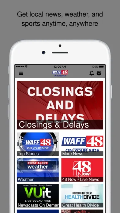 WAFF48 News Screenshots