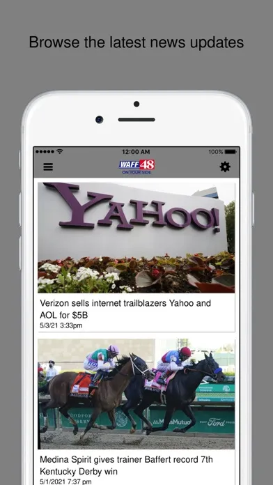 WAFF48 News Screenshots