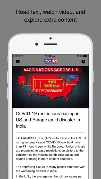 WAFF48 News Screenshots