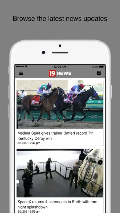 WOIO Cleveland 19 News Screenshots