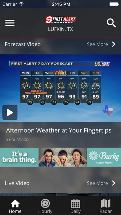 KTRE 9 First Alert Weather應用截圖