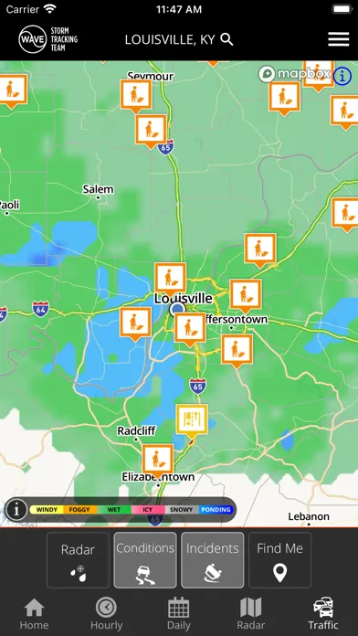 WAVE 3 Louisville Weather স্ক্রিনশট