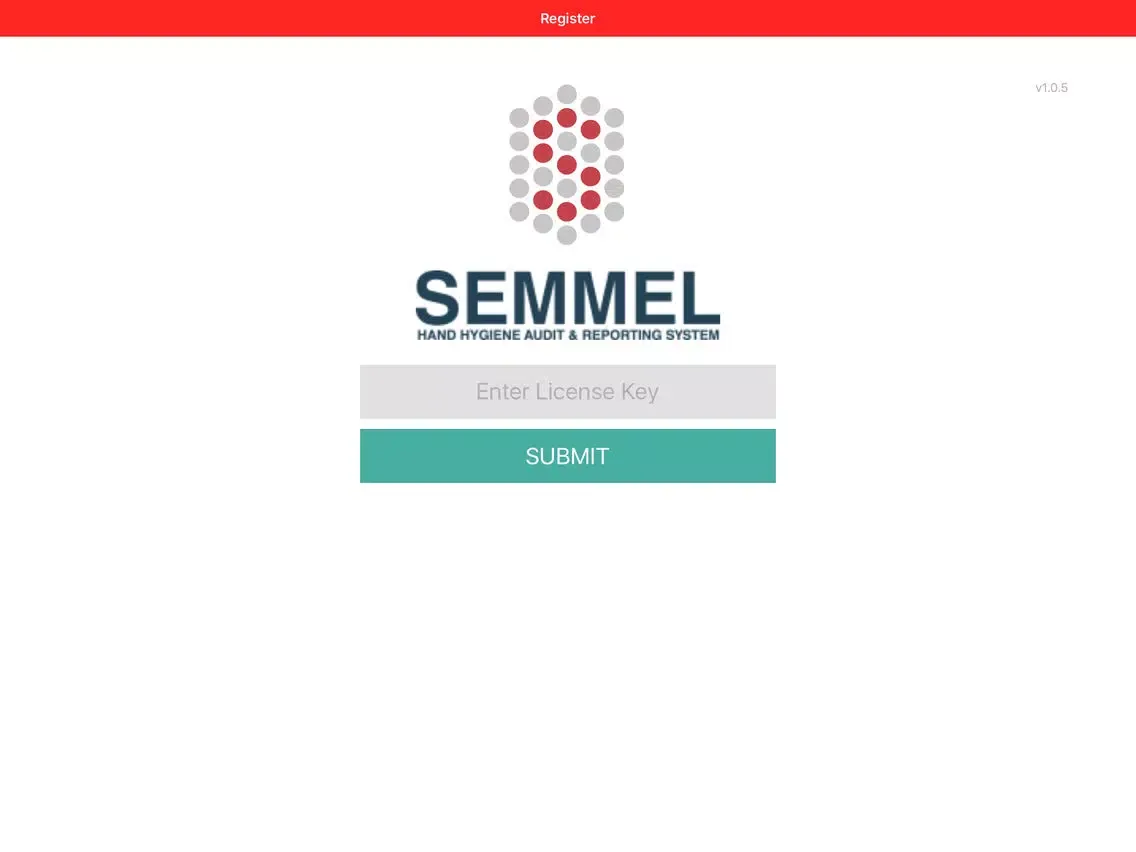 Tangkapan layar SEMMEL Surveillance iPad 