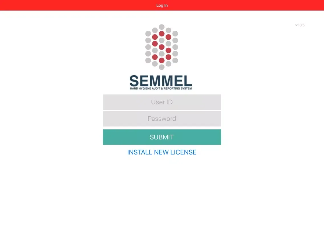Tangkapan layar SEMMEL Surveillance iPad 