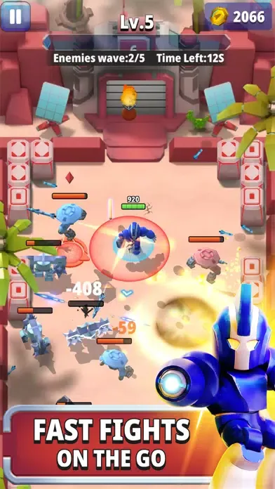تصاویر Robot Hero - Roguelike Action