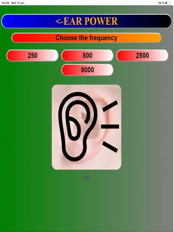 Ear Power iPad  स्क्रीनशॉट