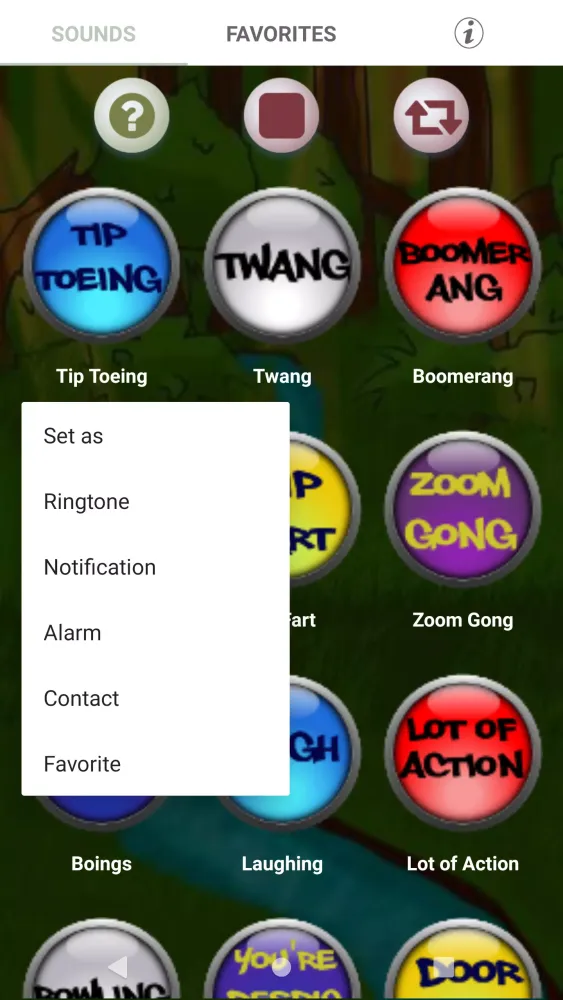 Zrzuty ekranu Cartoon Sound Effects