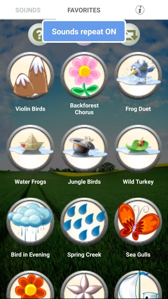 Nature Sounds Ringtones Screenshots