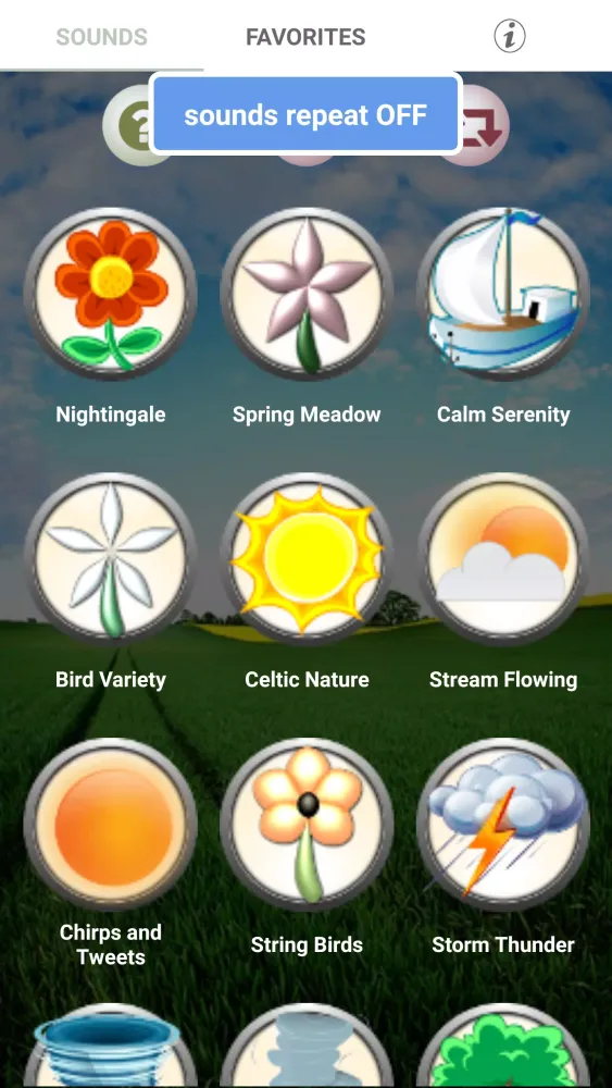 Nature Sounds Ringtones Screenshots